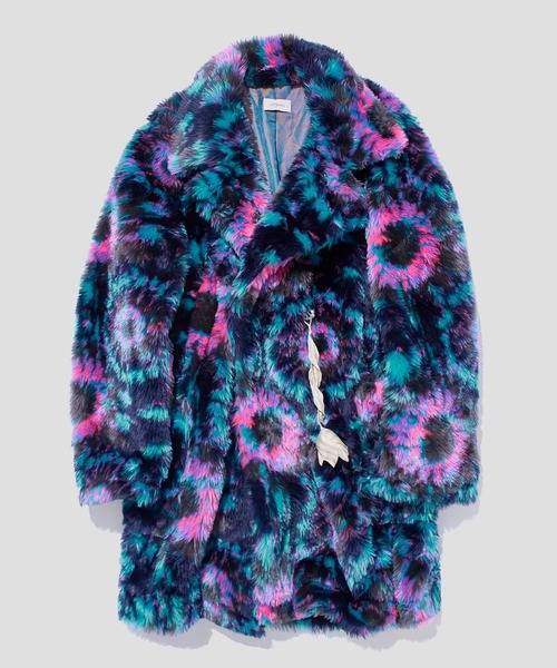 あ！希少△BED J.W. FORD ボアコート フェイクファーコート BED J.W.