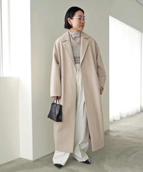 AP STUDIO（エーピーストゥディオ）の「wool over coat（チェスター