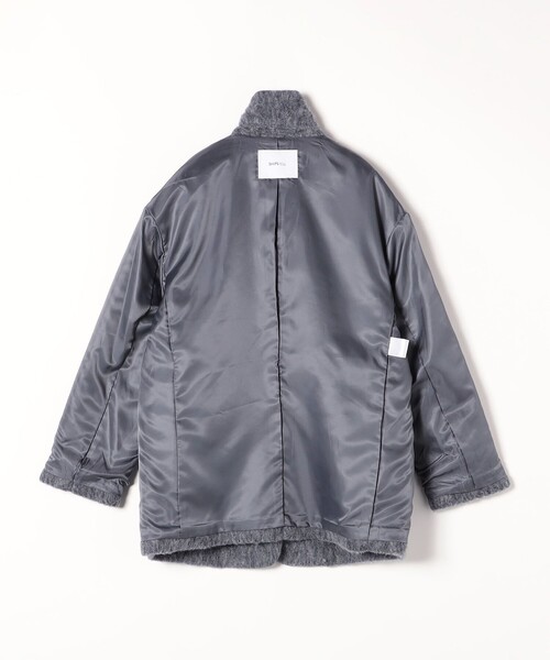 セール】SHIPS any: ウール ミックス シャギー シングル コート