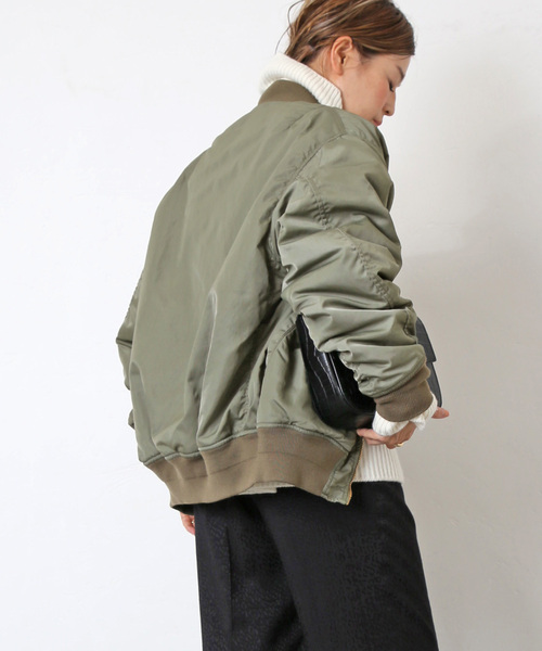 Deuxieme Classe（ドゥーズィエムクラス）の「中綿military ブルゾン