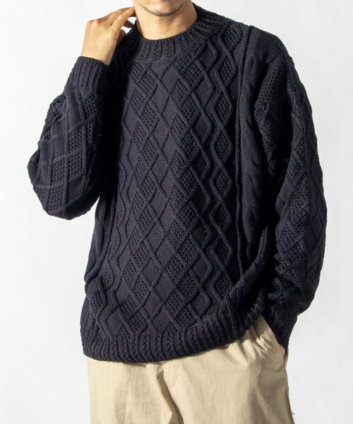 BATONER（バトナー）の「【BATONER/バトナー】SIGNATURE CABLE CREW