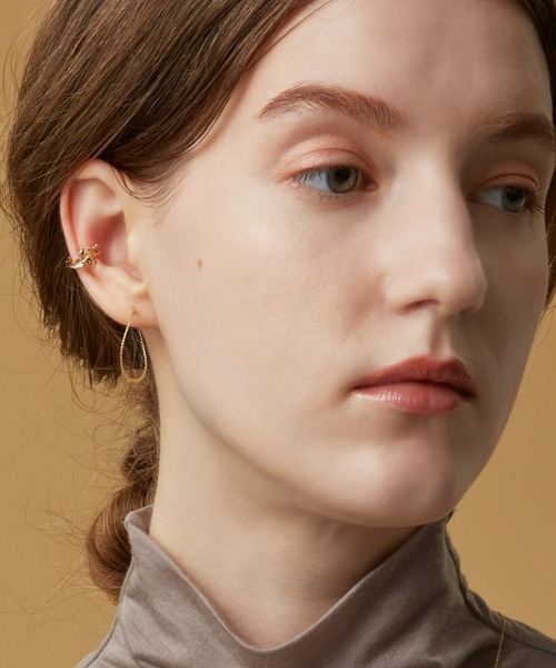 アガット フープピアス 両耳 agete（アガット）の「K10フープピアス