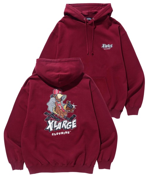 XLARGE（エクストララージ）の「GOING FOR BROKE PULLOVER HOODED