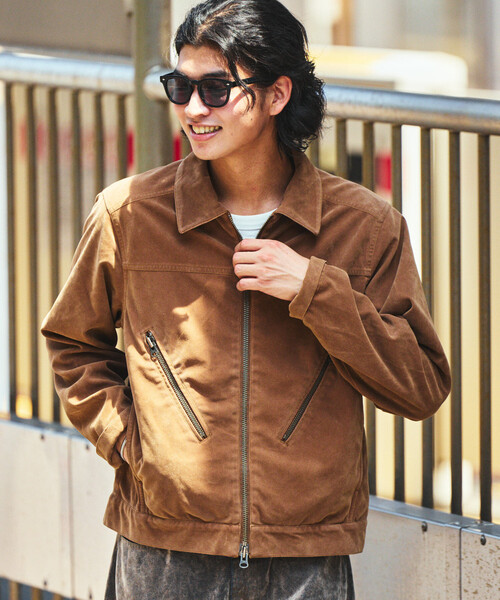 セール】FREAK'S STORE/フリークスストア レザレッド スウェード