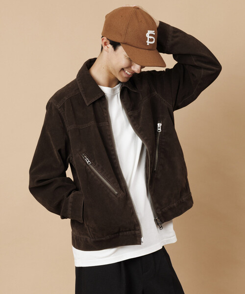 セール】FREAK'S STORE/フリークスストア レザレッド スウェード