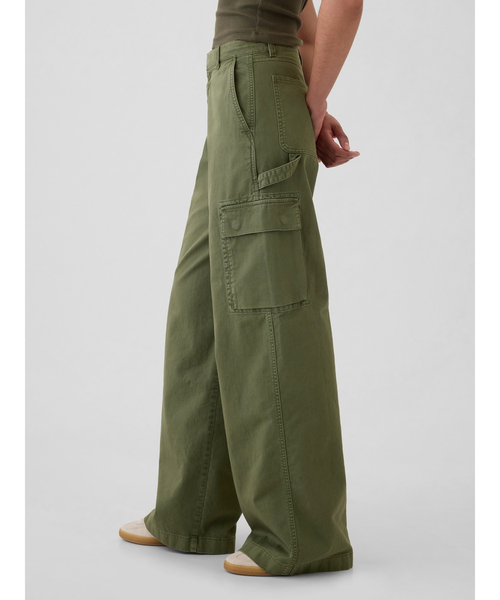 GAP（ギャップ）の「ローライズ カーゴ バギーカーキパンツ（カーゴ