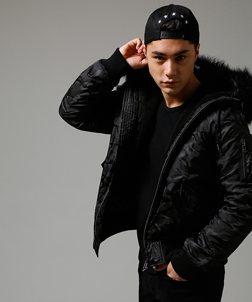 セール】カモフラタフタN-2B（ブルゾン）｜AZUL BY MOUSSY（アズール