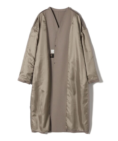 セール】MANTECO ノーカラー コート（ノーカラーコート）｜SHIPS