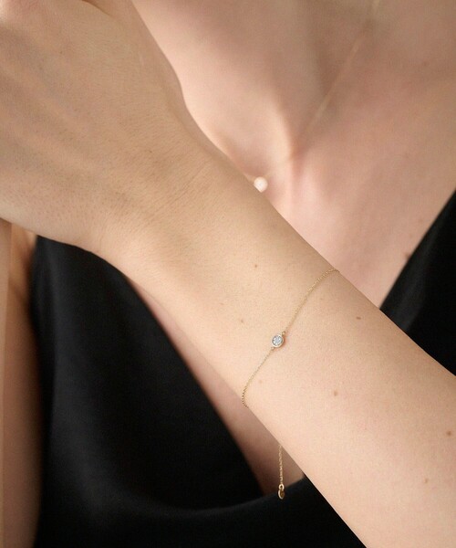 K10 ブリリアント ダイヤモンド ブレスレット（ブレスレット）｜ete