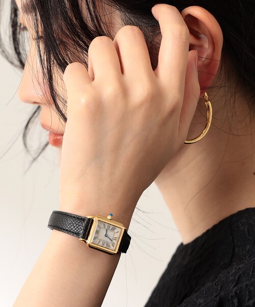 Dバックル レザーウォッチ（アナログ腕時計）｜Demi-Luxe BEAMS