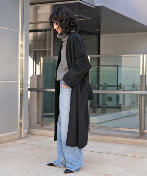 AP STUDIO（エーピーストゥディオ）の「スーパー140s リバーコート