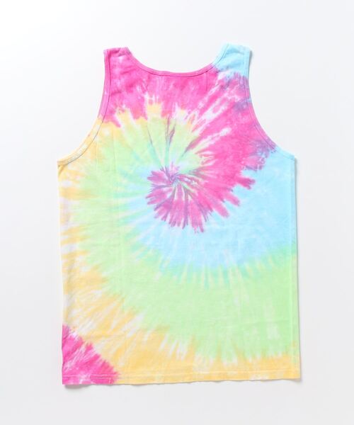 TIE DYE - TANK TOP“SUN BLEACH SPIRAL” / タイダイ - タンクトップ