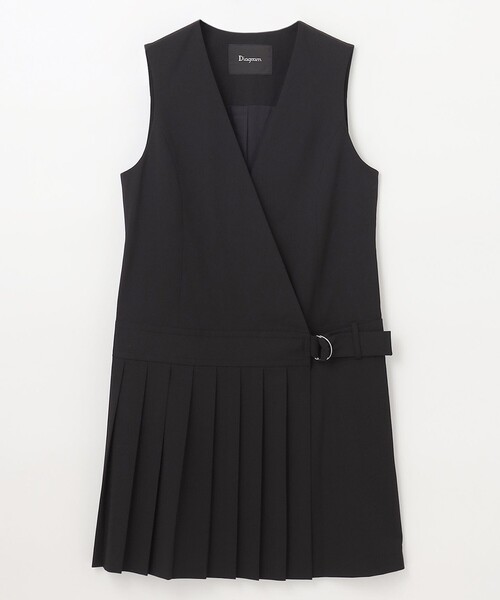 GRACE CONTINENTAL（グレースコンチネンタル）の「プリーツラップ