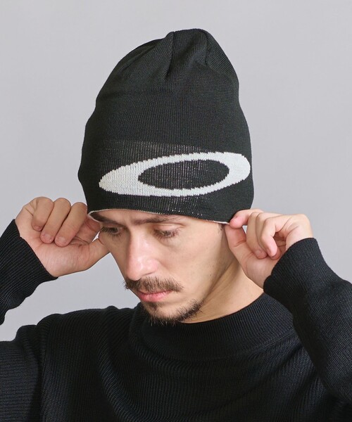 00s OAKLEY オークリー ニット帽 ビーニー y2k oakley オークリー