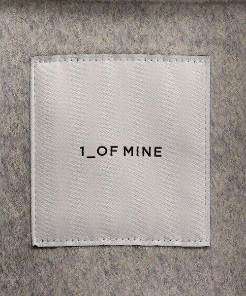 セール】＜1_OF MINE＞W チェスター コート（チェスターコート