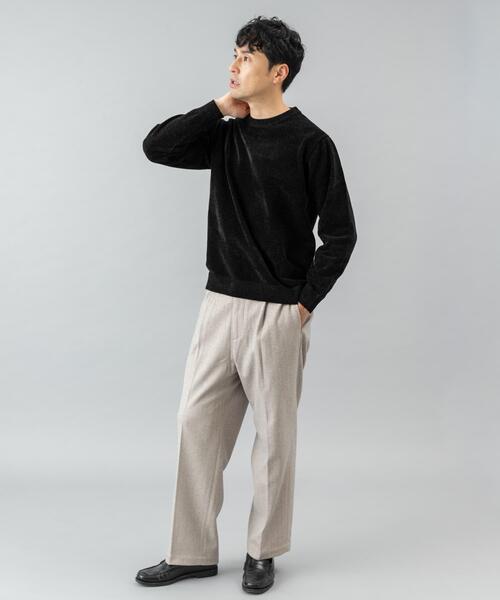 セール】『XLサイズあり』モールクルーネックニット（ニット/セーター