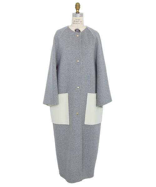 Drawer（ドゥロワー）の「＜Drawer（ドゥロワー）＞ ウールチェック