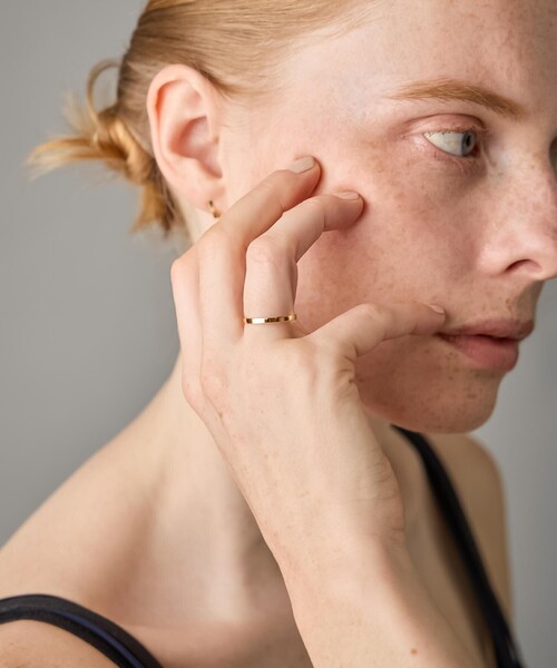 ルーセント] K18YG シン リング（リング）｜ete bijoux（エテビジュー