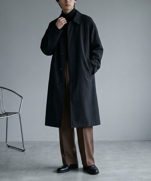 セール】【別注】over size wool bal collar coat/オーバーサイズ