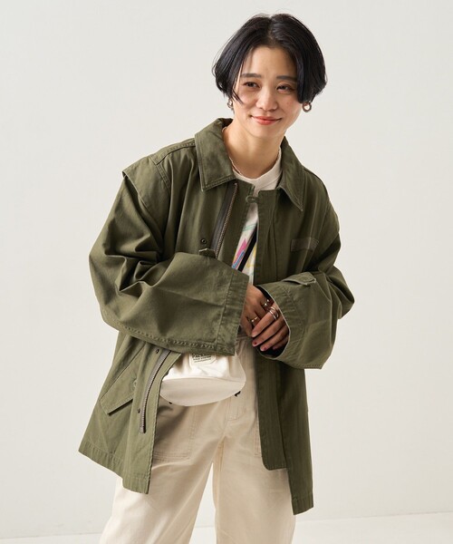 FREAK'S STORE（フリークスストア）の「2wayミリタリーベスト