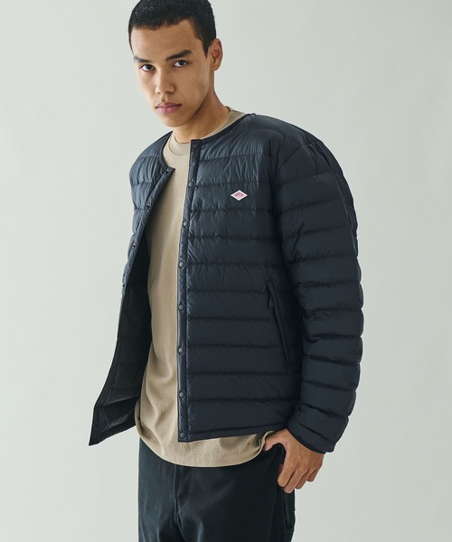 DANTON | クルーネック インナーダウンジャケット MEN（ダウン