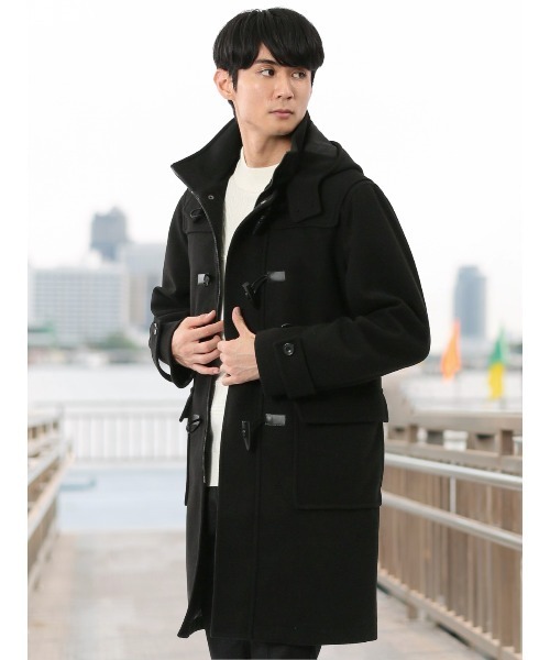 セール】【ストレッチ メルトン】タカキュー ダッフルコート（ダッフル