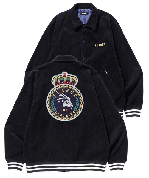 XLARGE（エクストララージ）の「EMBROIDERY EMBLEM CORDUROY JACKET