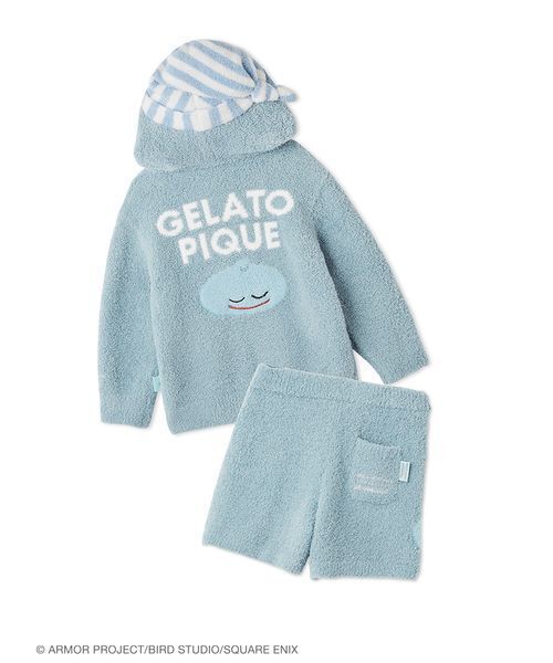 ドラゴンクエスト】【キッズ】パウダースライムパーカ＆ハーフパンツ