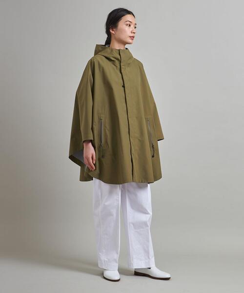 LOEFF（ロエフ）の「＜LOEFF（ロエフ）＞ナイロン タフタ ポンチョ