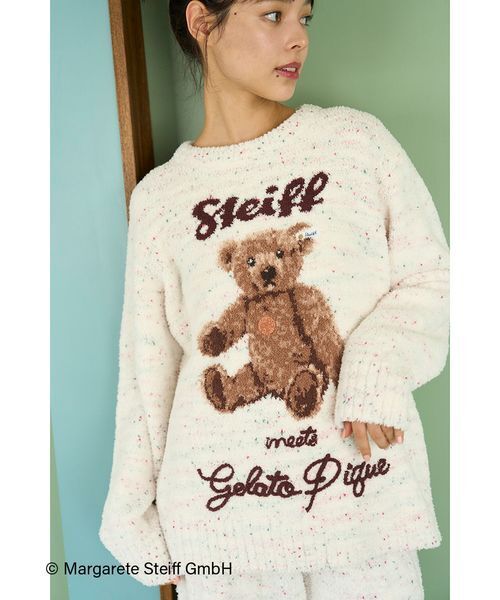 セール】【Steiff】パウダーネップジャガードプルオーバー（ルーム