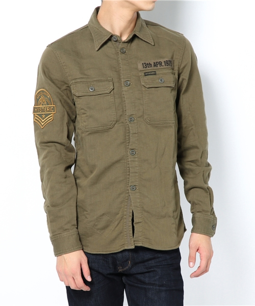 HYSTERIC GLAMOUR（ヒステリックグラマー）の「ワッペン付長袖