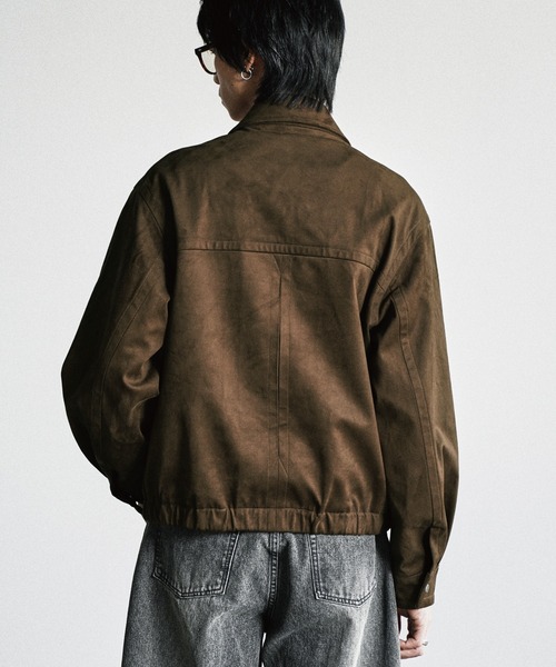 WYM LIDNM（ウィム バイ リドム）の「ARTIFICIAL GRAIN / FAUX SUEDE