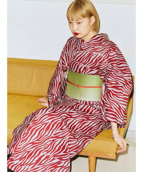 jouetie（ジュエティ）の「ゼブラロゴ浴衣（浴衣）」 - WEAR