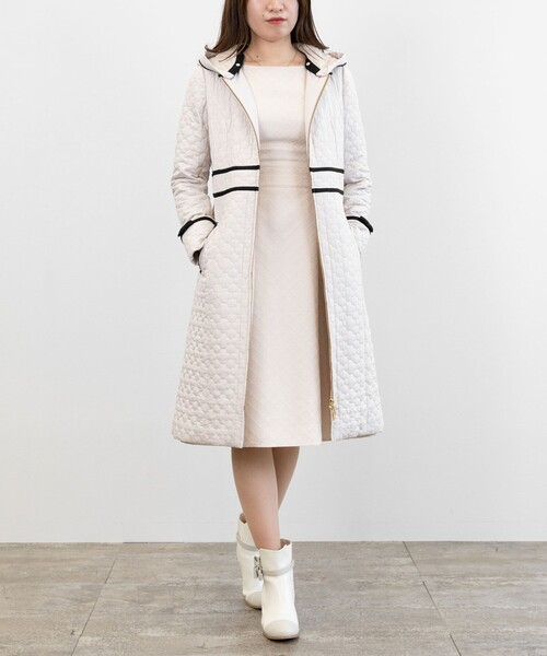 セール】LAURA キルティングロングコート（その他アウター）｜TOCCA