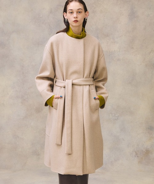 PUBLIC TOKYO（パブリックトウキョウ）の「ノーカラーリバーコート