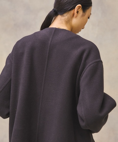 PUBLIC TOKYO（パブリックトウキョウ）の「ノーカラーリバーコート