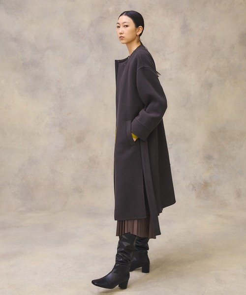 PUBLIC TOKYO（パブリックトウキョウ）の「ノーカラーリバーコート