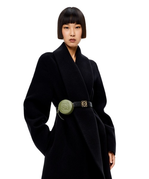 LOEWE（ロエベ）の「クッキー ポーチ ミニ (ソフトカーフ)（ポーチ