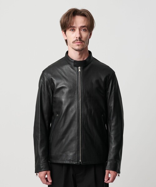 シープレザー シングル ライダース ジャケット（ライダースジャケット