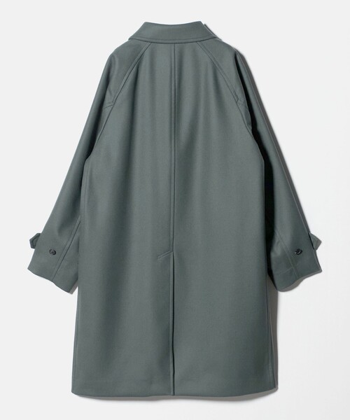 セール】ウーステッドメルトン バルマカーンコート（ステンカラー