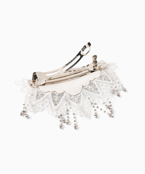 tanakadaisuke/タナカダイスケ】Snow bijou barrette(right)（バレッタ