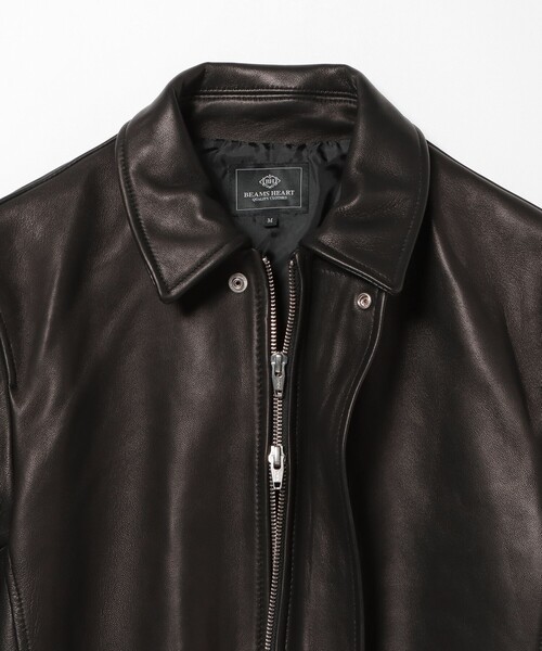 BEAMS HEART（ビームスハート）の「レザー ブルゾン（S～XL