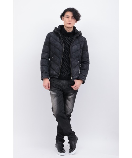 デニムダウンブルゾン（ダウンジャケット/コート）｜TORNADO MART