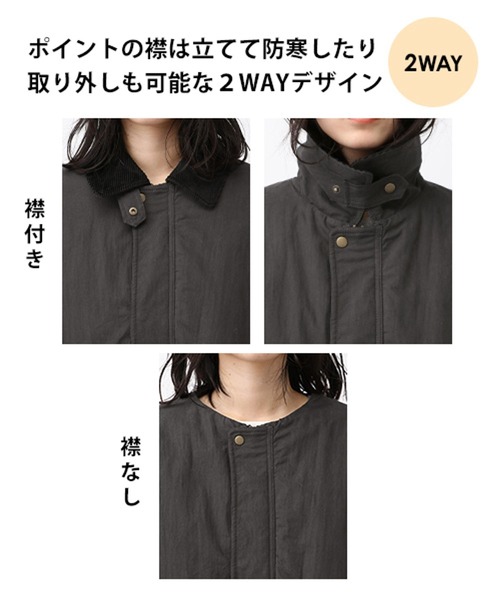 natural by clip》フィッシングロングコート（モッズコート）｜studio