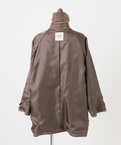 セール】チェックワイドコート（その他アウター）｜journal standard L