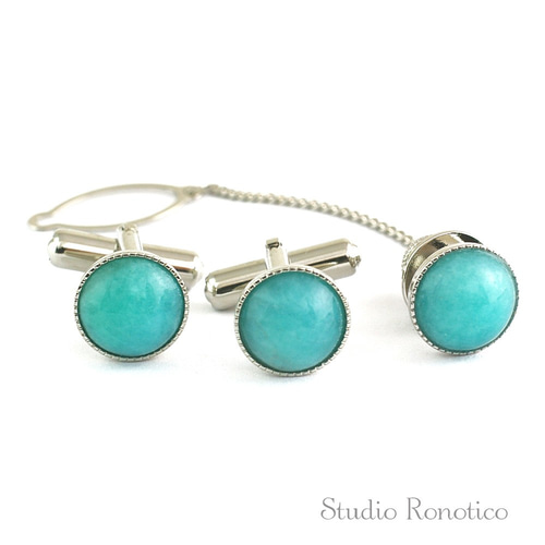 ヴィンテージ カフス☆925S刻印☆ストーン☆グリーン ヴィンテージ