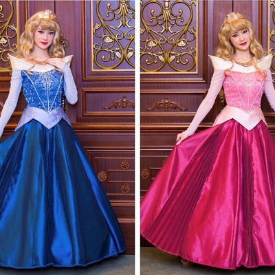 オーロラ姫（ピンク/ブルー）| キャステル | CASTEL ディズニー情報