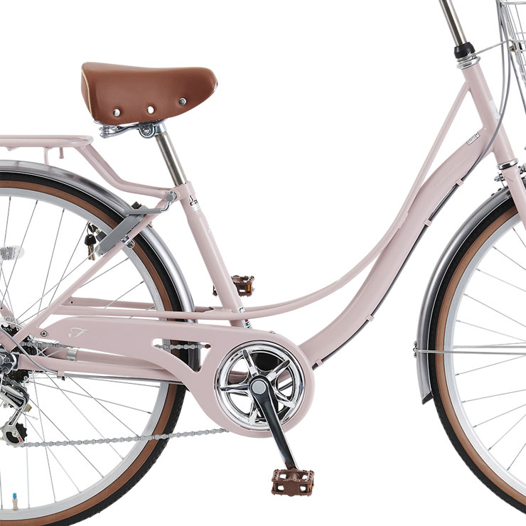 フェリーク BAA-O 26インチ 6段変速 オートライト シティサイクル