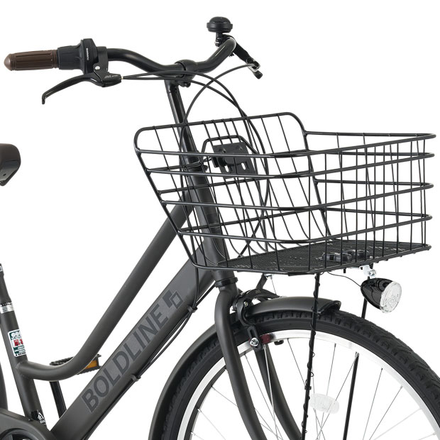 ボールドライン-O 26インチ 6段変速 オートライト シティサイクル