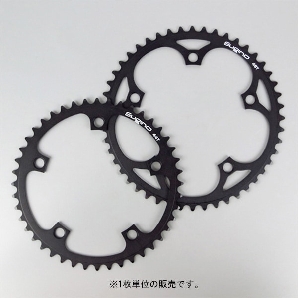 Sugino クランク 46T シングル 厚歯 スクエアテーパー Sugino クランク